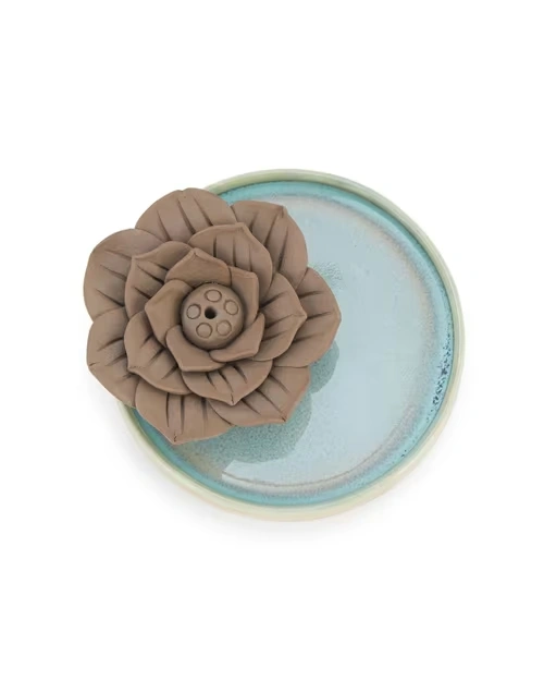 Multi Ceramic Glazed Hd Yavana Incense Holder