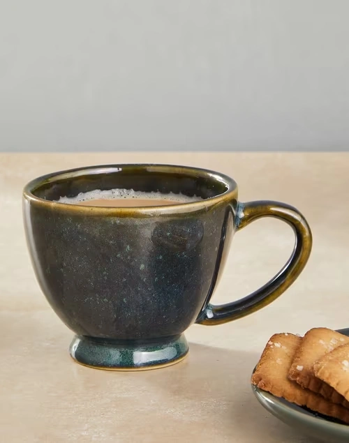 Blue Aavegh Ceramic Cup