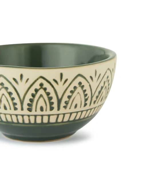 Green Leela Ceramic Katori 4 Green Leela Ceramic Katori