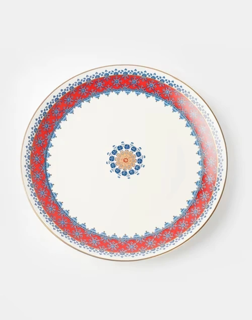 Multi Falak Ceramic Dinner Plate