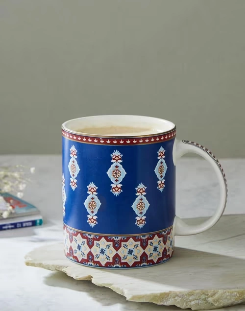 Blue Falak Ceramic Mug