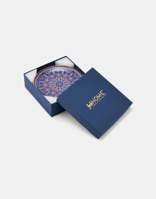 Multi Falak Ceramic Snack Plate Gift Set 3 Multi Falak Ceramic Snack Plate Gift Set