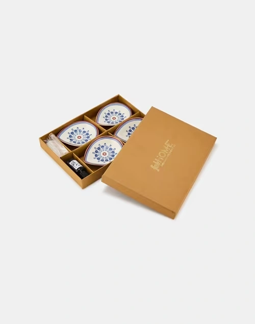 Multi Falak Ceramic Diya Gift Set 3 Multi Falak Ceramic Diya Gift Set