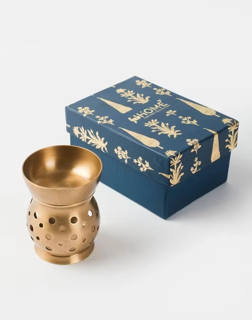 Gold Shalimaar Metal Diffuser Gift Set