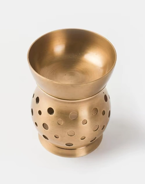 Gold Shalimaar Metal Diffuser Gift Set