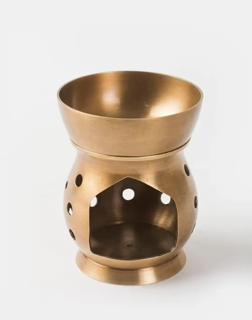 Gold Shalimaar Metal Diffuser Gift Set