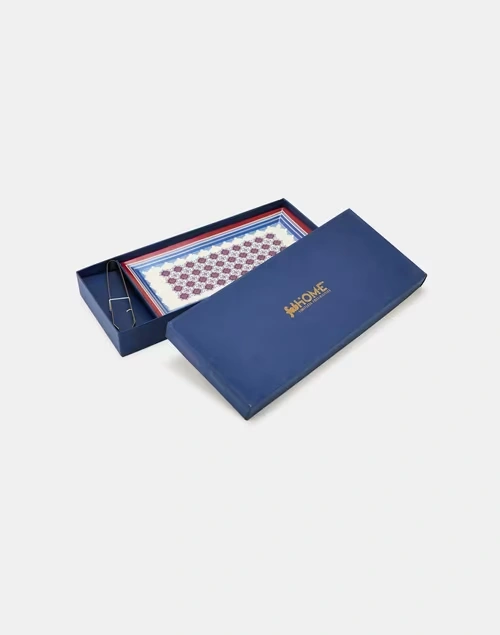 Multi Falak Ceramic Platter With Tong Gift Set 3 Multi Falak Ceramic Platter With Tong Gift Set