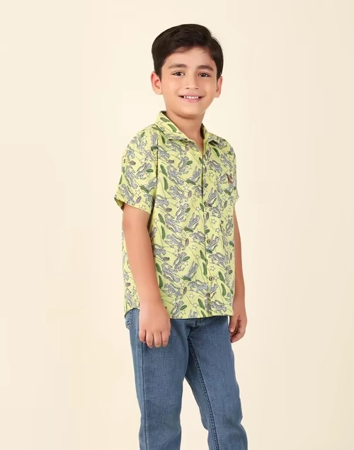 Purple Cotton Printed Shirt 4 Purple Cotton Printed Shirt