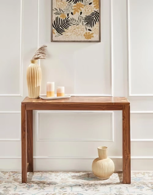 Upcycled Wooden Shuniya Console Table