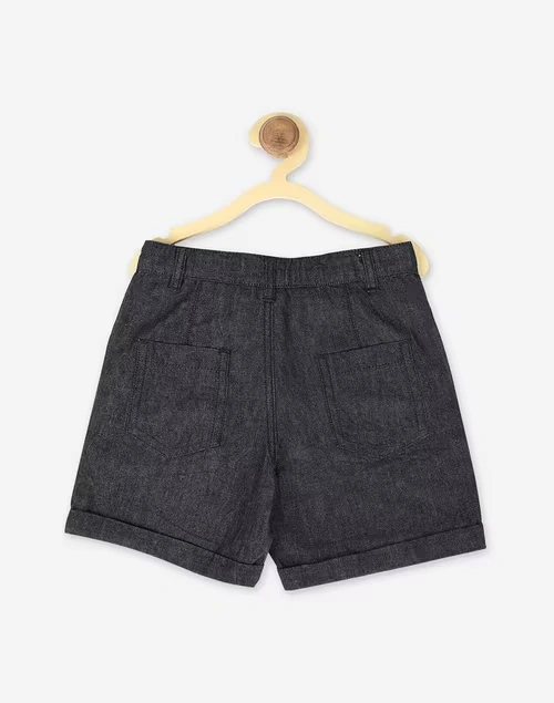 Cotton Denim Shorts 4 Cotton Denim Shorts