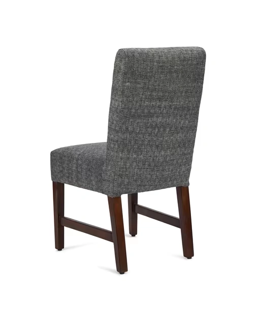 Black Wooden Vyom Upholstered Dining Chair