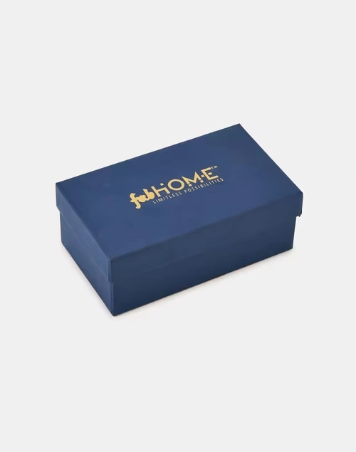 Blue Glass Gulmohar Tea Cup Gift Set of 2