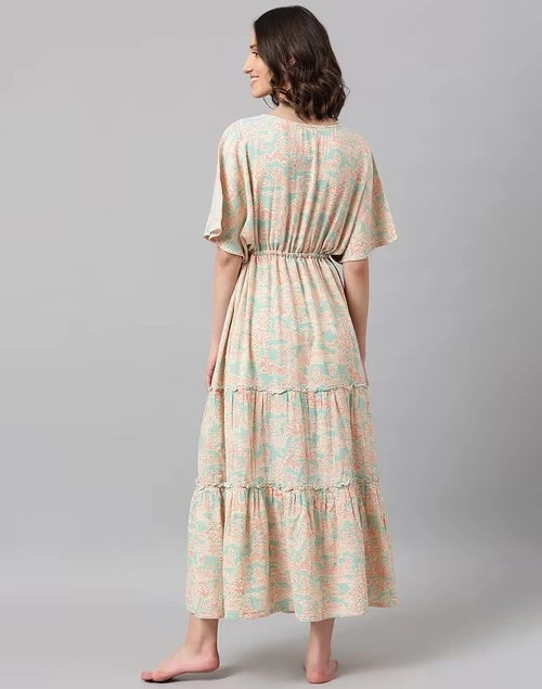 Cotton Printed Night Dress