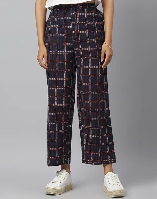 Cotton Drawstring Casual Pant