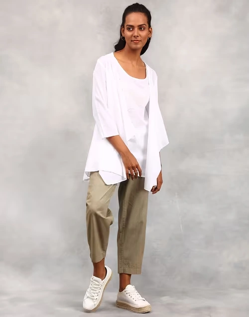 Cotton Embroidered 2Pc Set 4 Cotton Embroidered 2Pc Set