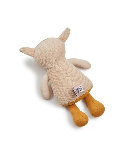 Beige Poly Filled Cotton Sheep Toy 4 Beige Poly Filled Cotton Sheep Toy