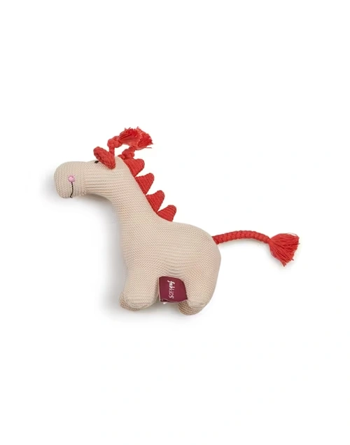 Beige Poly Filled Cotton Pony Toy