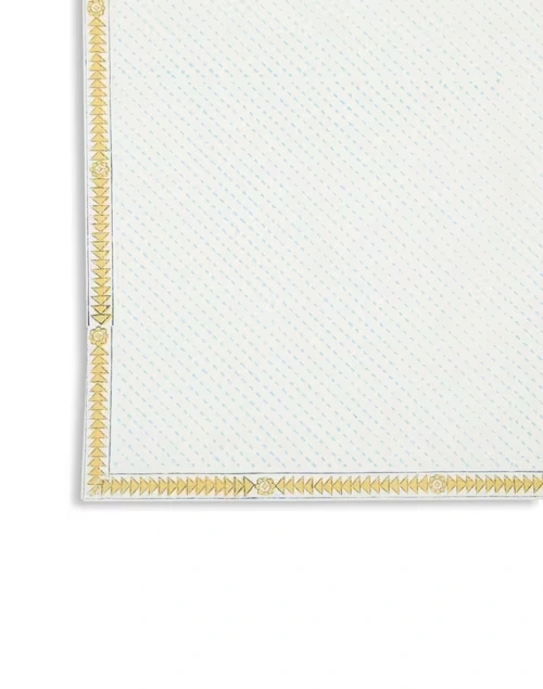 Off White Cotton Tastir Printed Napkin