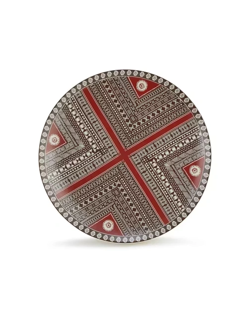 Stone Painted Thar Wall Plate - Large