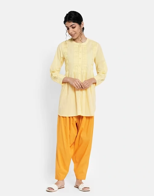 Cotton Slub Woven Tunic 4 Cotton Slub Woven Tunic