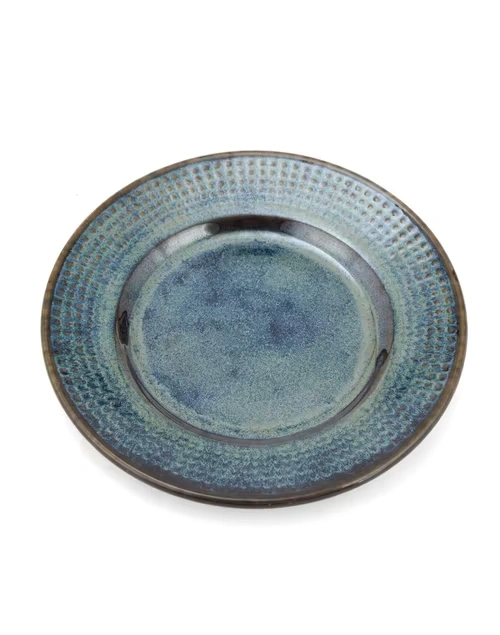Blue Ceramic Dariya Quarter Plate 3 Blue Ceramic Dariya Quarter Plate