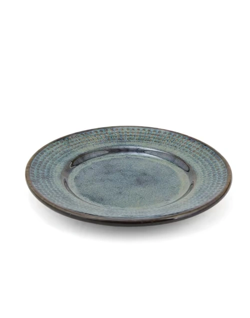 Blue Ceramic Dariya Quarter Plate 4 Blue Ceramic Dariya Quarter Plate