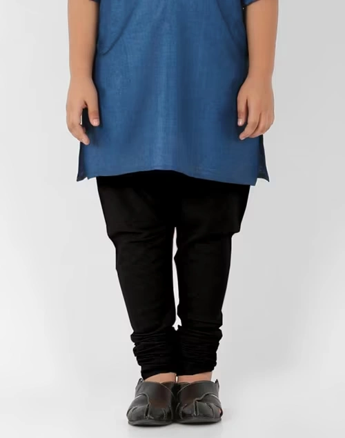 Black Cotton Churidar
