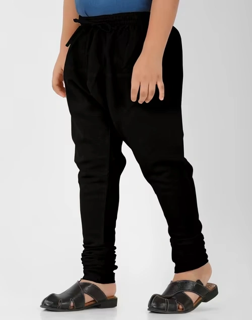 Black Cotton Churidar