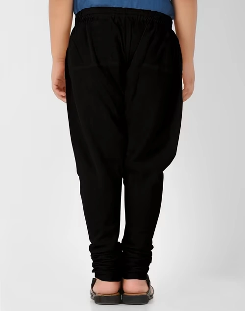 Black Cotton Churidar