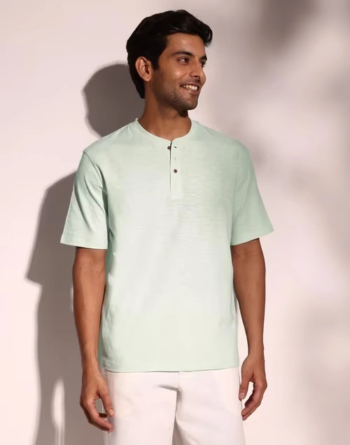 Green Cotton Tee