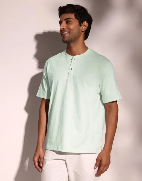 Green Cotton Tee