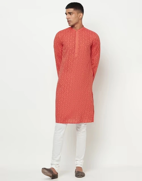 Cotton Printed Long Kurta