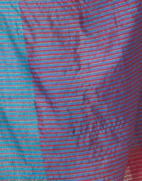 Blue Silk Stole 3 Blue Silk Stole