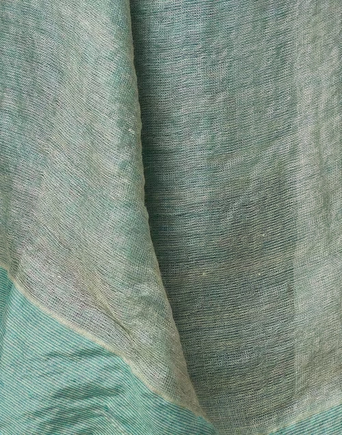 Turquoise Silk Stole 3 Turquoise Silk Stole