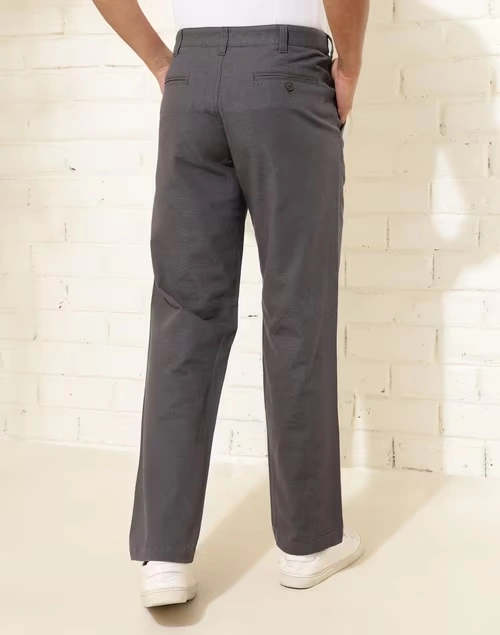 Grey Cotton Mobility Comfort Fit Pants 4 Grey Cotton Mobility Comfort Fit Pants