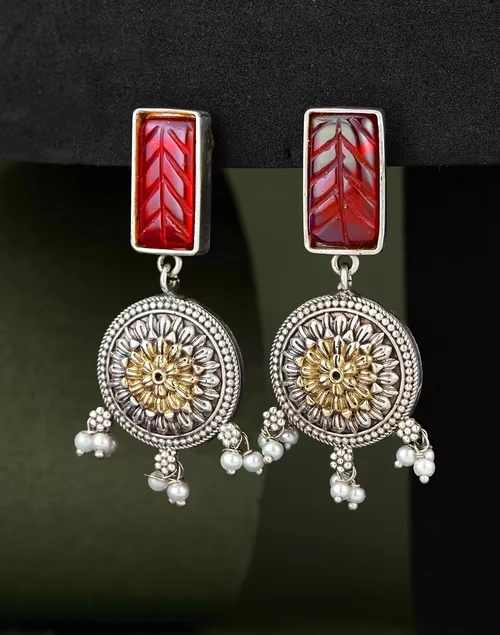 Metal Dangler Earrings