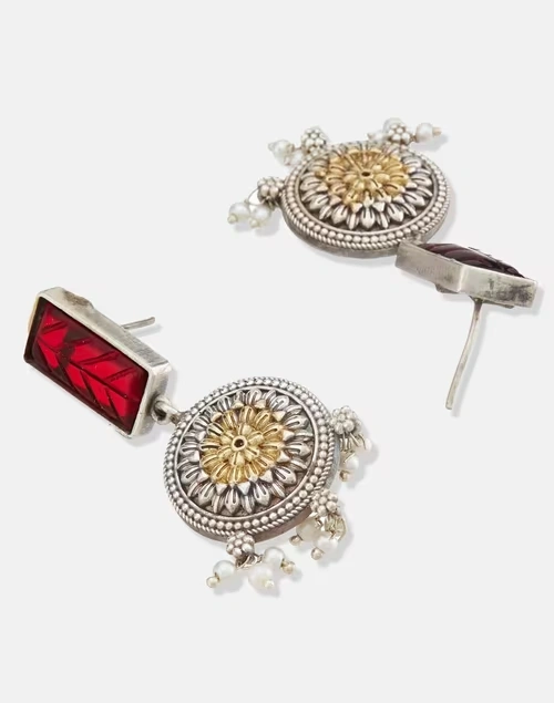 Metal Dangler Earrings 4 Metal Dangler Earrings