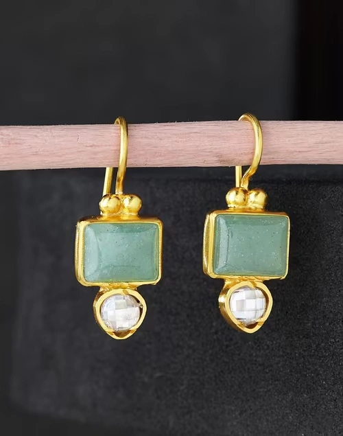 Silver Dangler Earrings