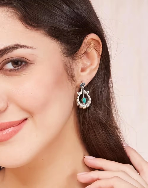 Silver Dangler Earrings