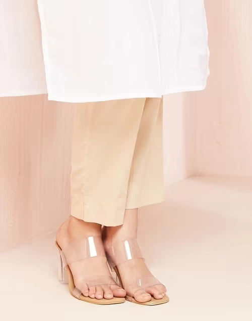 Beige Cotton Regular Fit Casual Ethnic Pant 4 Beige Cotton Regular Fit Casual Ethnic Pant