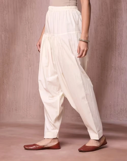 Offwhite Cotton Salwar