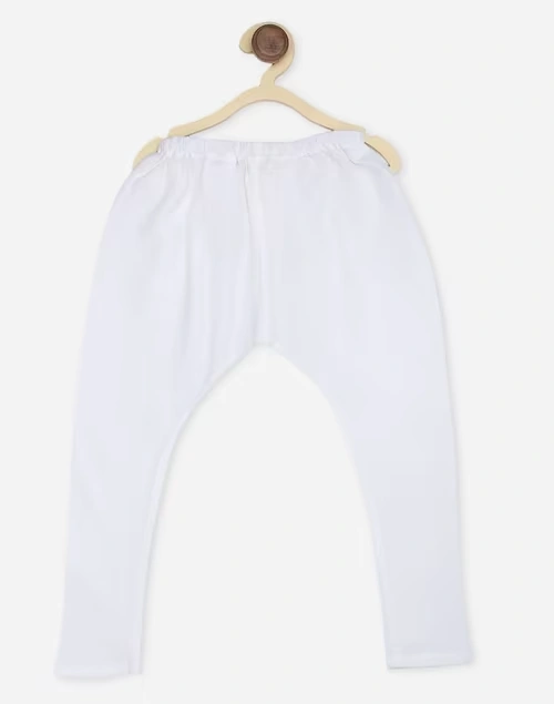 White Cotton Churidar