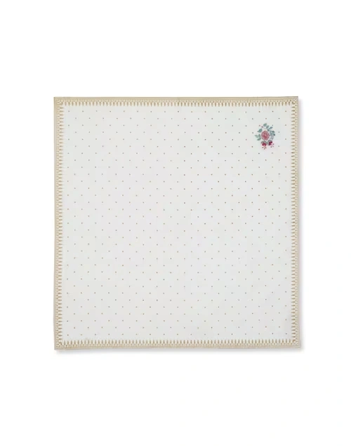 Offwhite Cotton Embroidered Luxe Napkin