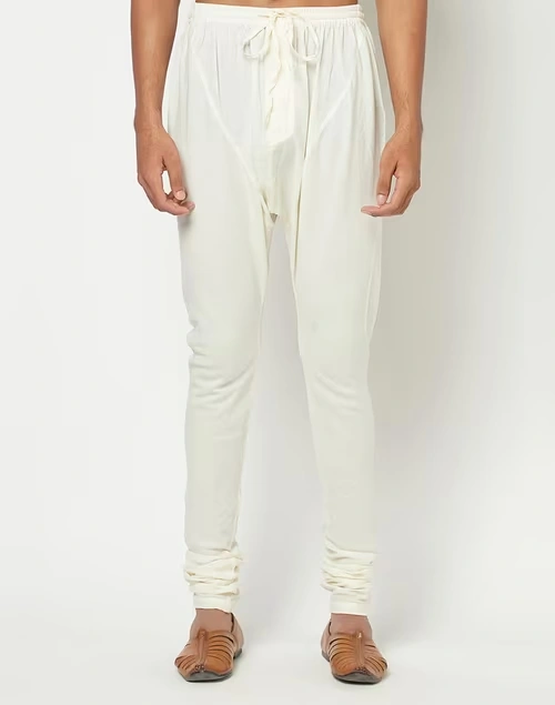 Natural Cotton Surbhi Churidar With Zip Fly Back Pocket