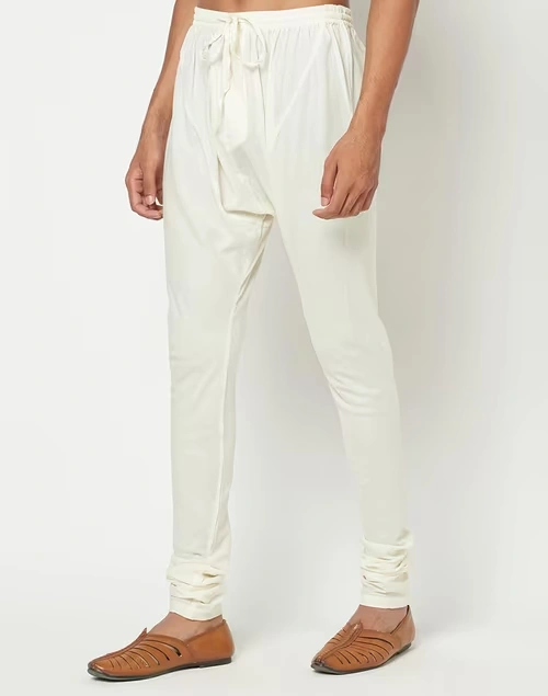 Natural Cotton Surbhi Churidar With Zip Fly Back Pocket