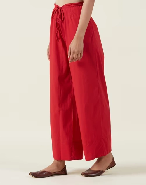 Cotton Tie Up Ijar Pant