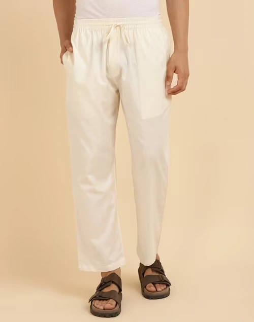 Natural Cotton Woven Pyjama