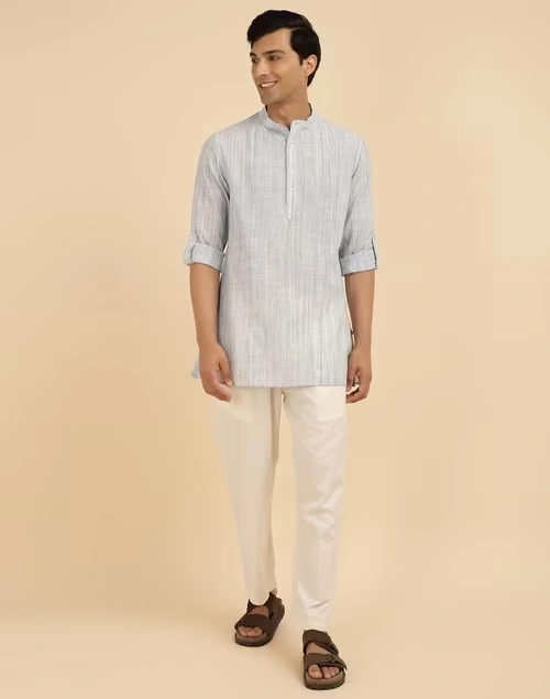 Natural Cotton Woven Pyjama