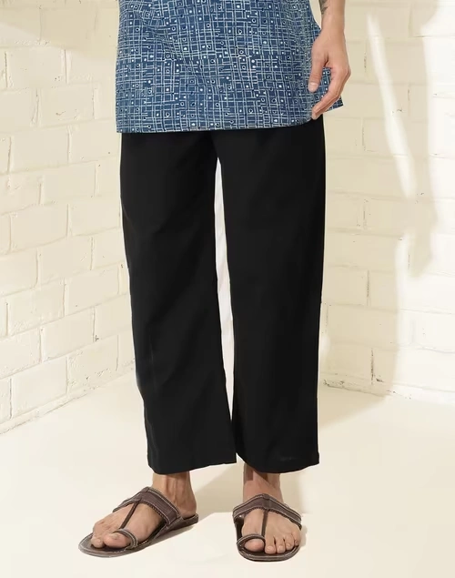 Black Cotton Pyjama 4 Black Cotton Pyjama