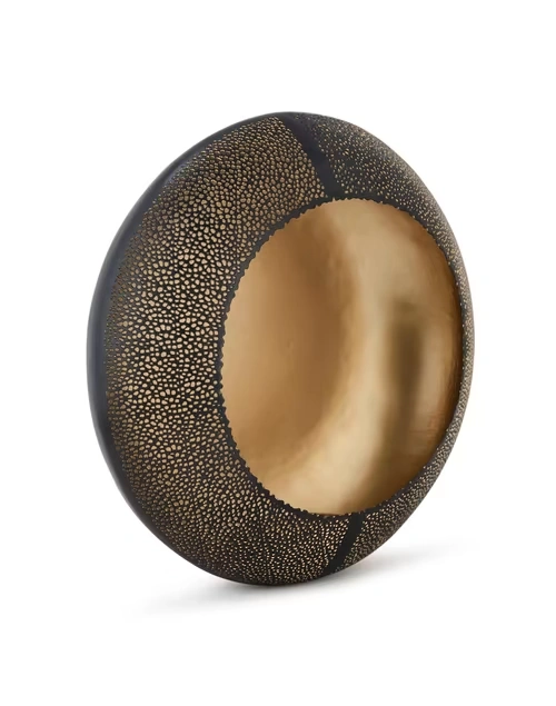 Brass Metal Antiqued Svarna Candle Holder 4 Brass Metal Antiqued Svarna Candle Holder